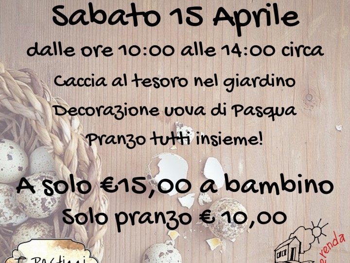 Caccia al tesoro delle uova di Pasqua